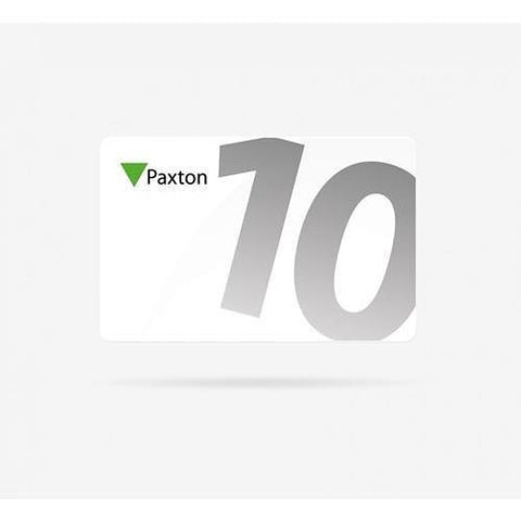 Paxton 125Khz ISO Proximity Card  Licence x 10 with Genuine HID  TechnologyT