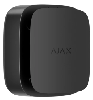 Ajax Wireless FireProtect 2 Heat and CO2 Detector Black Front 