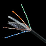 CAT6 U/UTP-PE/BLACK