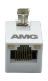 AMG AMG110M-1G-SP PoE Surge Protector Rear View