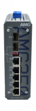 AMG AMG350-4G SERIES Ethernet switch available in PoE and Non-PoE front picture